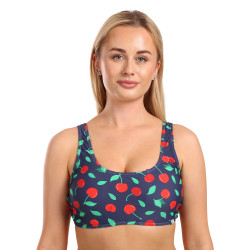 Alegre sujetador de baño deportivo para mujer Dedoles Sweet Cherry (D-F-SCL-S-BLT-C-1586)