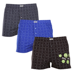 3PACK short hombre Andrie multicolor (PS 5801)