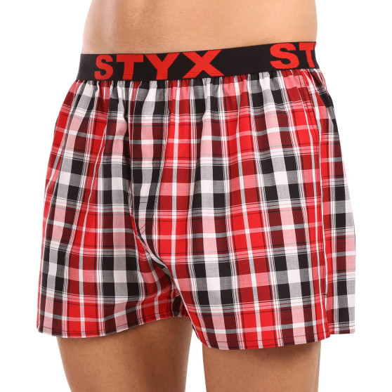 Calzones de hombre Styx elástico deportivo multicolor (B1035)