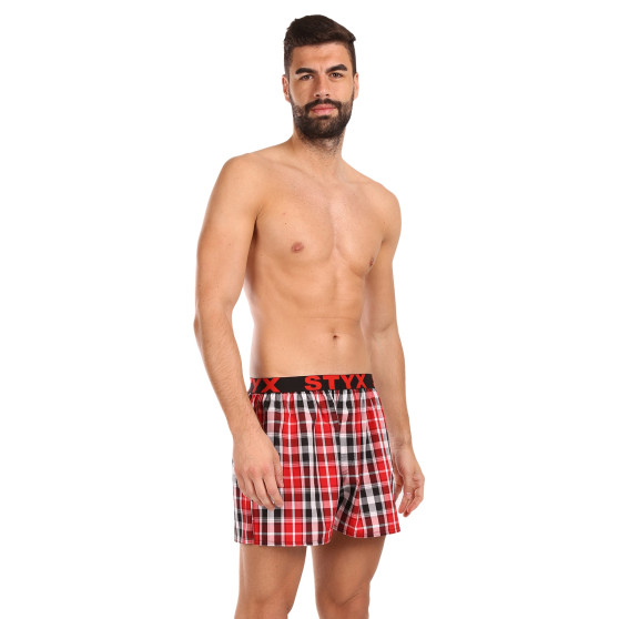 Calzones de hombre Styx elástico deportivo multicolor (B1035)