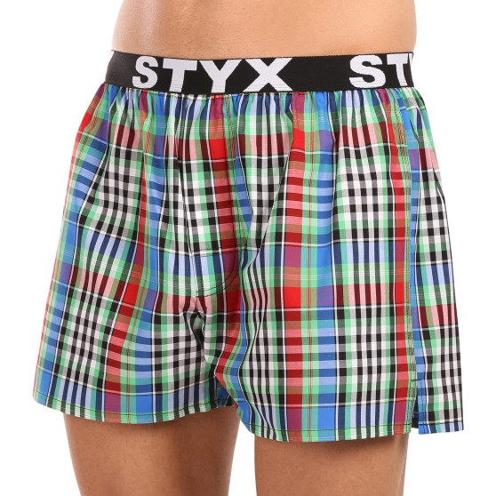 Calzones de hombre Styx elástico deportivo multicolor (B1036)