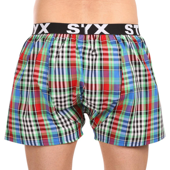 Calzones de hombre Styx elástico deportivo multicolor (B1036)