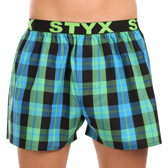 Calzones de hombre Styx elástico deportivo multicolor (B1038)