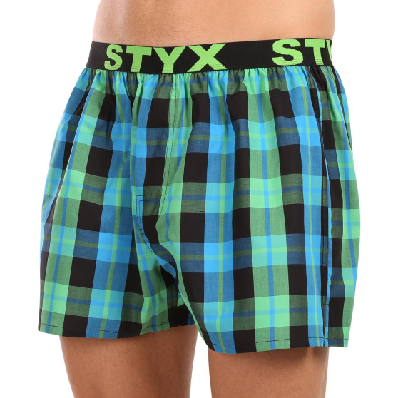 Calzones de hombre Styx elástico deportivo multicolor (B1038)