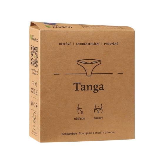 Tanga de mujer Gina bamboo blue (05013)