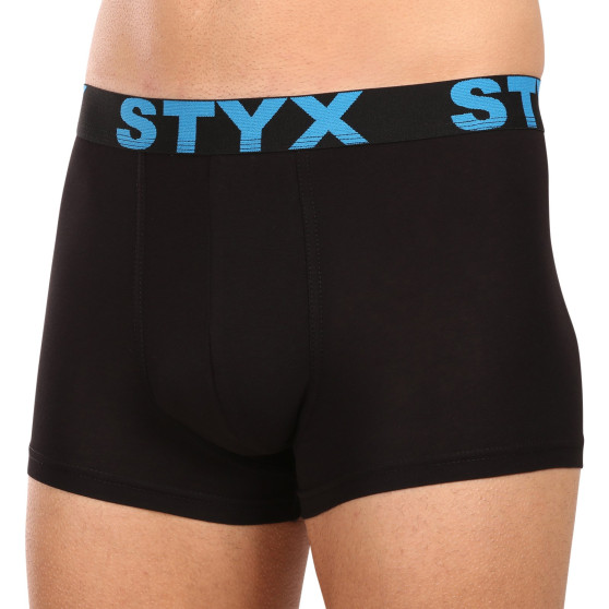 3PACK Boxers para hombre Styx goma deportiva multicolor (G9606162)