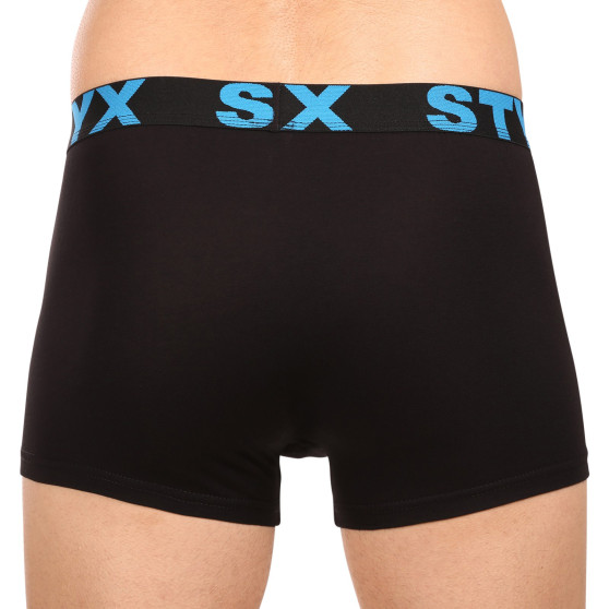 3PACK Boxers para hombre Styx goma deportiva multicolor (G9606162)