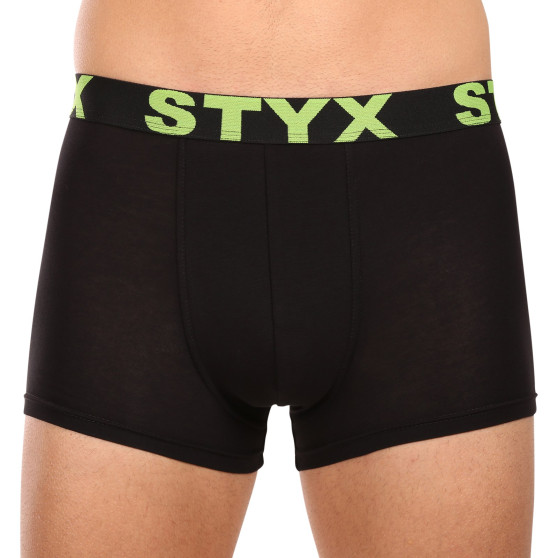 3PACK Boxers para hombre Styx goma deportiva multicolor (G9606162)