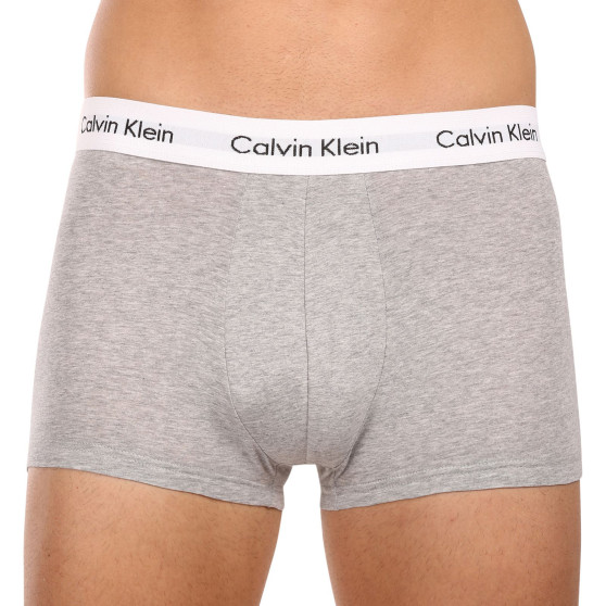 3PACK Boxers para hombre Calvin Klein gris (U2664G-KS0)