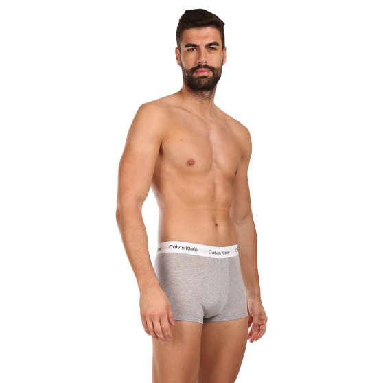 3PACK Boxers para hombre Calvin Klein gris (U2664G-KS0)