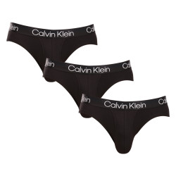 3PACK calzoncillos para hombre Calvin Klein negro (NB2969A-7VI)