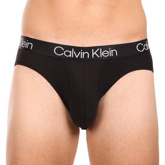 3PACK calzoncillos para hombre Calvin Klein negro (NB2969A-7VI)