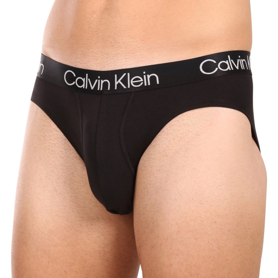 3PACK calzoncillos para hombre Calvin Klein negro (NB2969A-7VI)