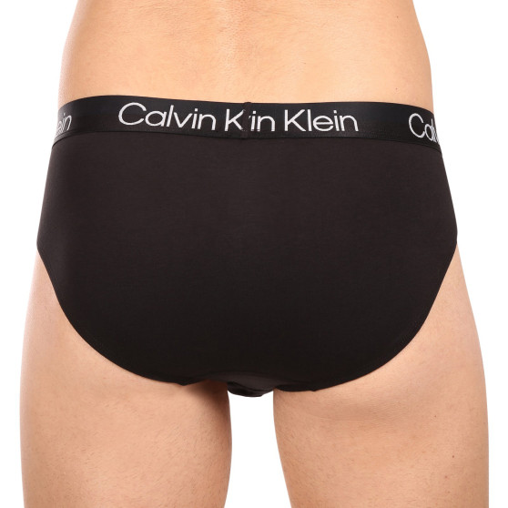 3PACK calzoncillos para hombre Calvin Klein negro (NB2969A-7VI)