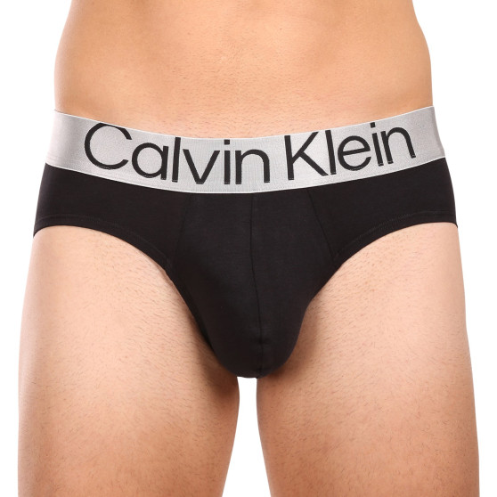 3PACK calzoncillos para hombre Calvin Klein negro (NB3129A-7V1)