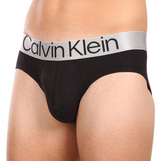 3PACK calzoncillos para hombre Calvin Klein negro (NB3129A-7V1)