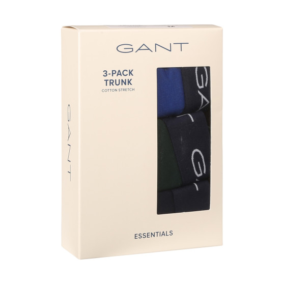 3PACK Boxers para hombre Gant multicolor (902333003-436)