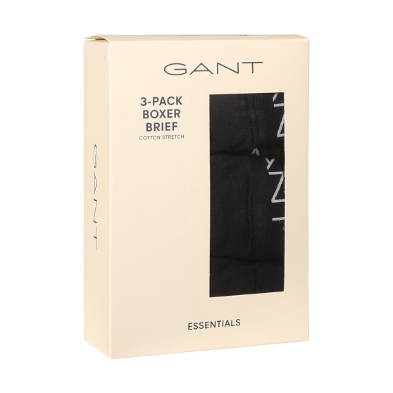 3PACK Boxers para hombre Gant negro (900013004-005)