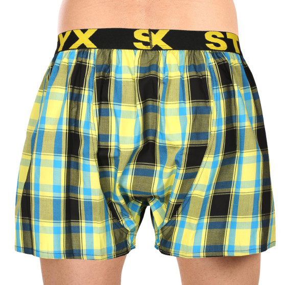 Calzones de hombre Styx elástico deportivo multicolor (B1033)