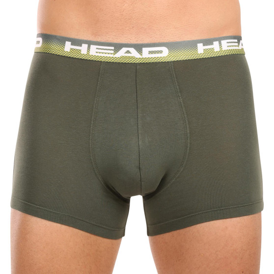 2PACK Boxers para hombre HEAD verde (701226183 001)