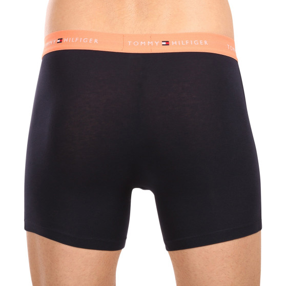 3PACK Boxers para hombre Tommy Hilfiger azul oscuro (UM0UM02765 0VH)