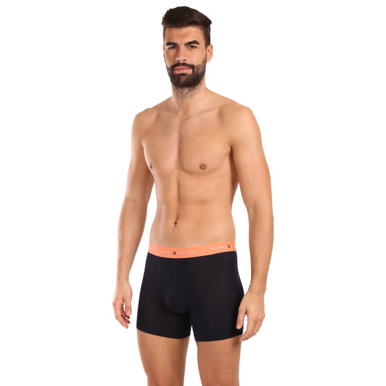 3PACK Boxers para hombre Tommy Hilfiger azul oscuro (UM0UM02765 0VH)