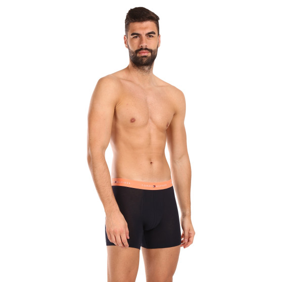 3PACK Boxers para hombre Tommy Hilfiger azul oscuro (UM0UM02765 0VH)