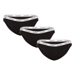 3PACK bragas de mujer Calvin Klein negro (QD5207E-UB1)