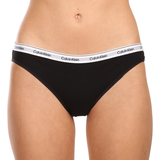 3PACK bragas de mujer Calvin Klein negro (QD5207E-UB1)