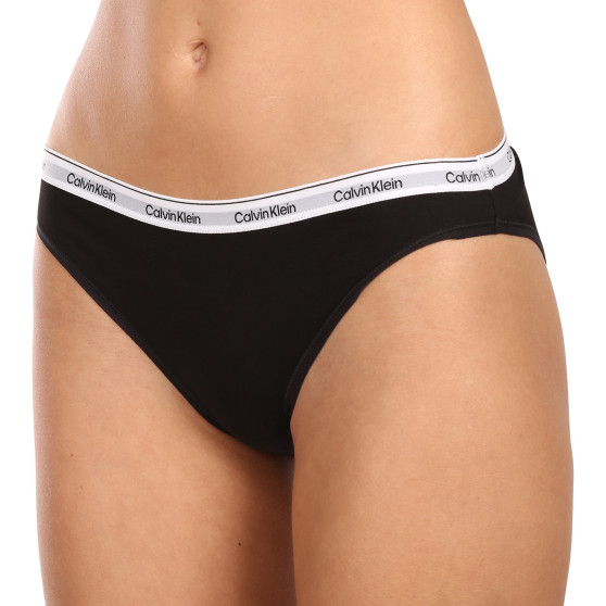 3PACK bragas de mujer Calvin Klein negro (QD5207E-UB1)