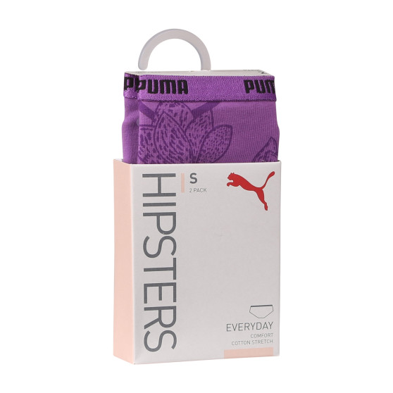 2PACK bragas de mujer Puma morado (701226222 002)