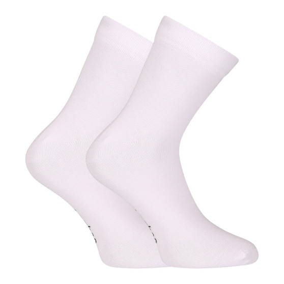 3PACK Nedeto calcetines calcetines tobilleros bambú blanco (3PBK02)