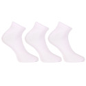 3PACK Nedeto calcetines bajos bambú blanco (3PBN02)