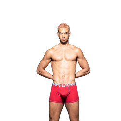 Andrew Christian Calzoncillos bóxer de hombre rojos CASI NAKED (93019-RED)