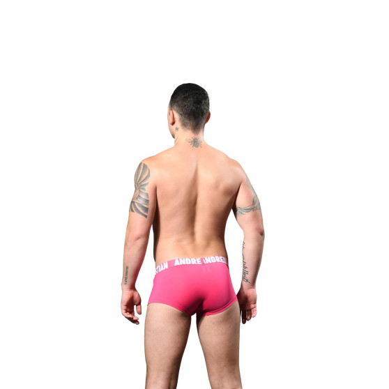 Andrew Christian Boxers de hombre rosa CASI NAKED (93202-FUS)