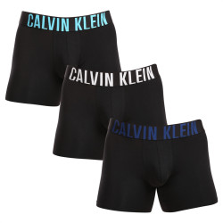 3PACK Boxers para hombre Calvin Klein negro (NB3609A-LXT)