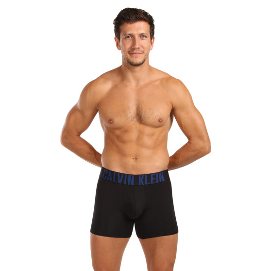 3PACK Boxers para hombre Calvin Klein negro (NB3609A-LXT)