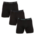 3PACK Boxers para hombre Calvin Klein negro (NB1770A-MXT)