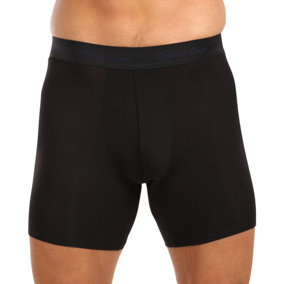 3PACK Boxers para hombre Calvin Klein negro (NB1770A-MXT)