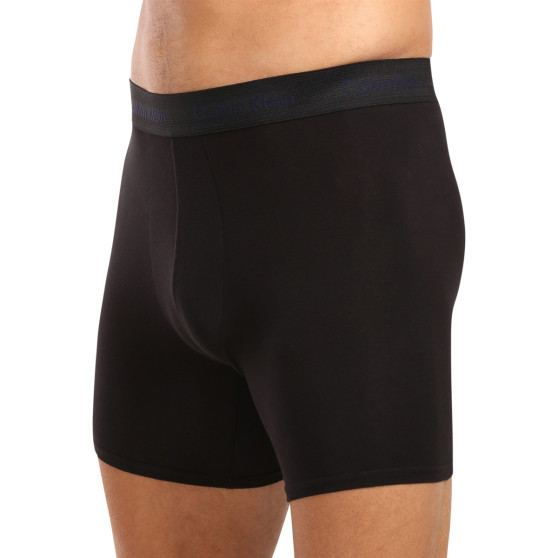 3PACK Boxers para hombre Calvin Klein negro (NB1770A-MXT)