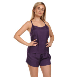 Pijama de mujer Calvin Klein morado (QS7153E-LL8)