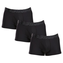 3PACK Boxers para hombre Under Armour negro (1383882 001)