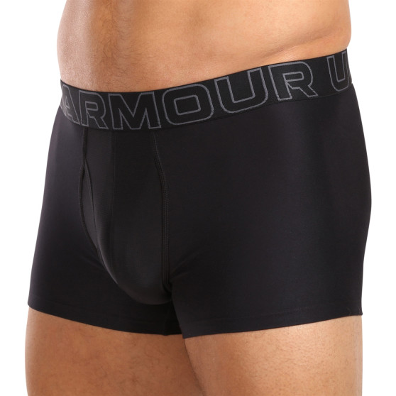 3PACK Boxers para hombre Under Armour negro (1383882 001)