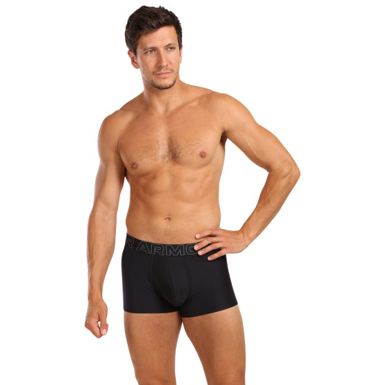 3PACK Boxers para hombre Under Armour negro (1383882 001)