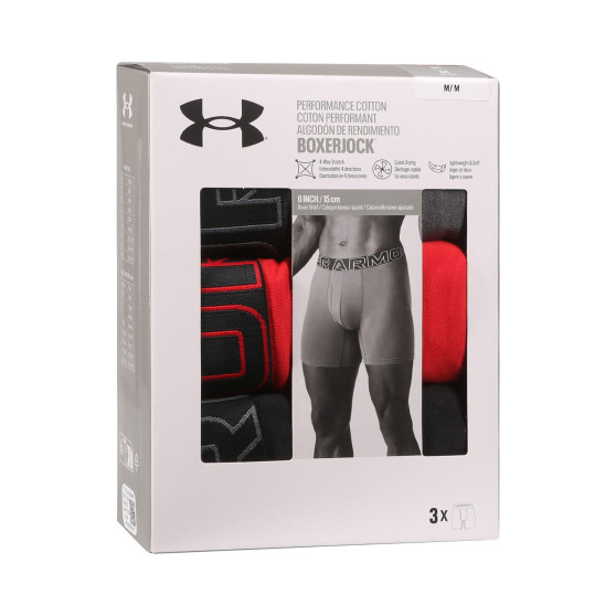 3PACK Boxers para hombre Under Armour multicolor (1383889 025)