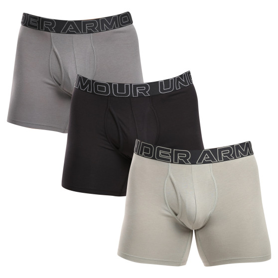 3PACK Boxers para hombre Under Armour multicolor (1383889 709)