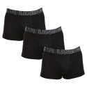 3PACK Boxers para hombre Under Armour negro (1383891 001)