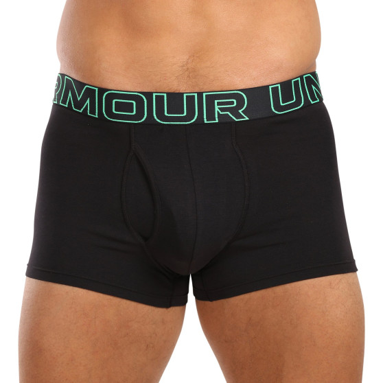 3PACK Boxers para hombre Under Armour negro (1383891 002)