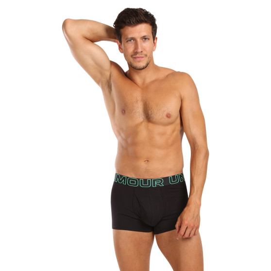 3PACK Boxers para hombre Under Armour negro (1383891 002)