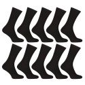 10PACK calcetines Nedeto high bamboo negro (10PBV01)